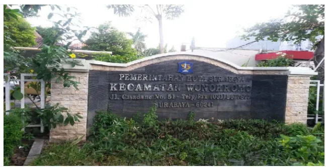 Gambar 5. Kantor Kecamatan Wonokromo Kota Surabaya 