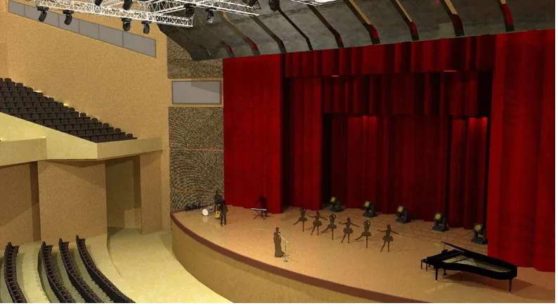 Gambar 6.6 Interior auditorium 