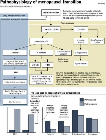 Gambar 2.7. Patofisiologi Transisi Menopause (Dull, 2009) 