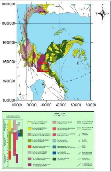 Gambar 4. Peta Geologi Daerah Penelitian 