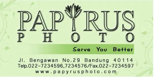 Gambar II. 1 Logo PAPYRUS PHOTO 
