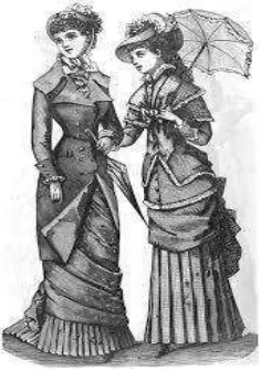 Gambar 2.7 penampilan perempuan pada abad 19 