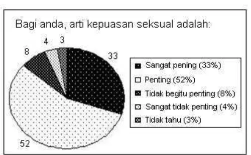 Gambar 2. Arti kepuasan seksual bagi wanita (Bayer, 2006) 