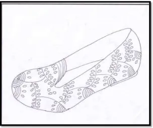 Gambar LI: Sket terpilih sepatu laborat (Sumber: Dokumentasi Silfia, Maret 2015) 