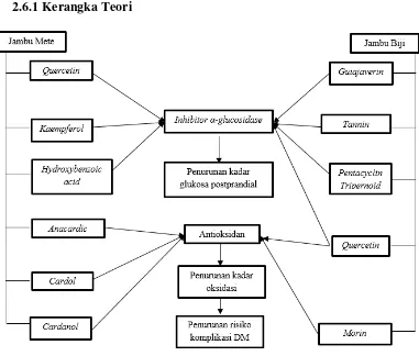 Gambar 3.  Kerangka teori (Arya, 1989; Delima, 2008; Ivorra, 1988; Khare, 2007; Tachakittirungrod, 2007, Ojewole, 2005) yang telah dimodifikasi 