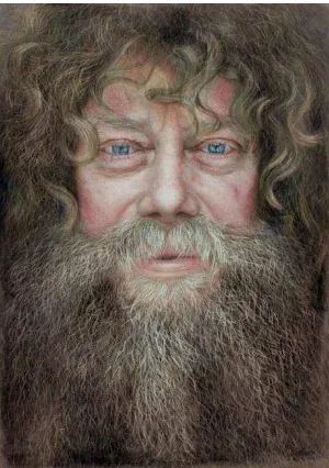 Gambar I: Lukisan potret (Profile karya dari Ruben Belloso Sumber: http://www.google.com/lukisan Ruben Belloso/image) 