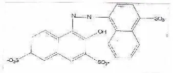 Gambar 1 Struktur senyawa amaran (Saujanya 2000). 