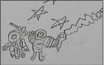 Gambar 36: Simbol figur astronot  