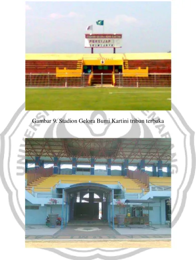 Gambar 9. Stadion Gelora Bumi Kartini tribun terbuka 