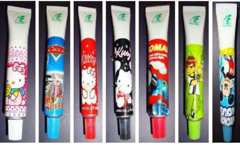 Gambar 1. Macam-macam design Pulpen Aromaterapi