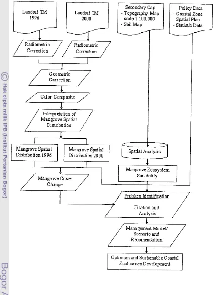 Figure 10. Flow Chart of Remote Sensing and Geographic Information System for the 