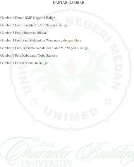 Gambar 1 Denah SMP Negeri 4 Balige 