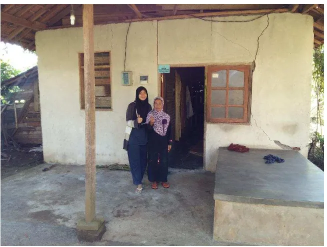 Gambar 11. Rumah Ibu Isrinah tampak depan 