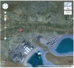 Gambar 2.2.  Peta Lokasi Kabupaten Sumenep Sumber : Google Earth, diakses 20 November 2012 