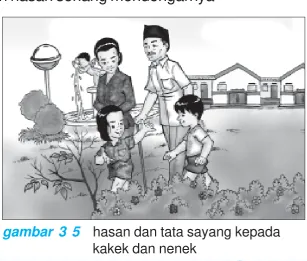 gambar 3 5hasan dan tata sayang kepada