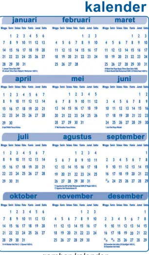 gambar kalender