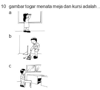 gambar regu piket bekerja sama dengan rukun