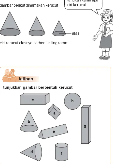 gambar berikut dinamakan kerucut