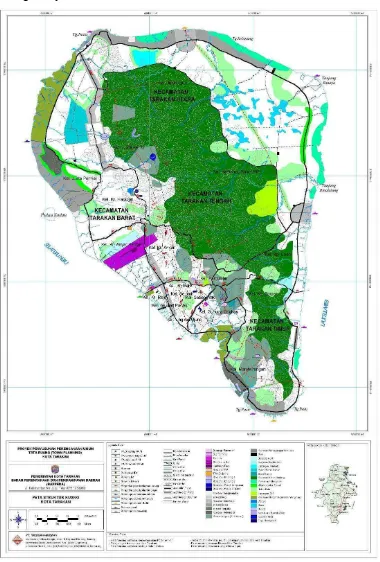 Gambar 4. RTRW Kota Tarakan 2006-2013 
