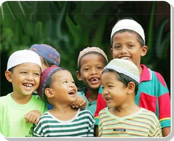 Gambar : Anak-anak yang beriman dan bertakwaSumber: http://www.voa-islam.com