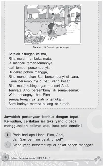 Gambar 1.3 Bermain petak umpet