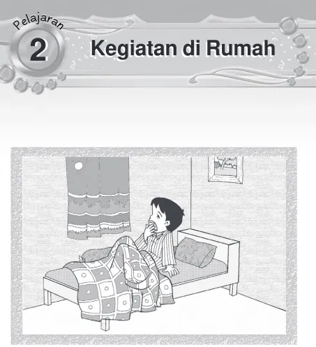 Gambar 2.1 Dika bangun tidur