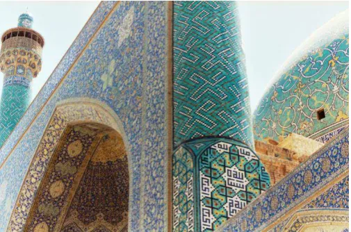 Gambar 2.12. Detail kolom Masjid Imam Isfahan 