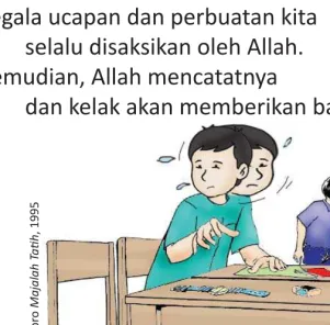 Gambar 7.3:Walaupun � ada orang yang melihat, 