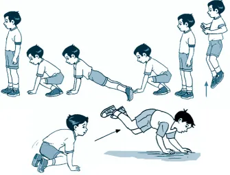gambar 5tumpuan pada kaki 