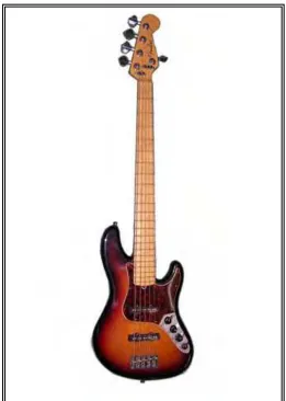 Gambar 5. Elektrik fretted  5 string  