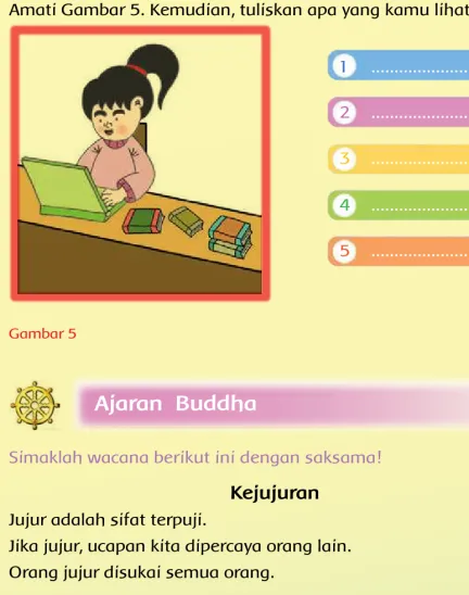 Gambar 5Ajaran  Buddha
