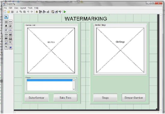 Gambar 3.11 . Rancangan Interface Watermarking 
