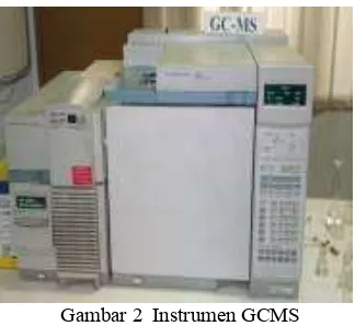 Gambar 2  Instrumen GCMS 