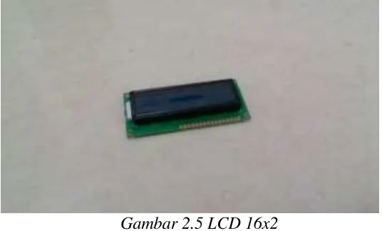Gambar 2.5 LCD 16x2 