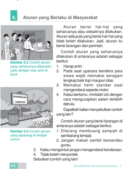 Gambar 2.2 Contoh aturan