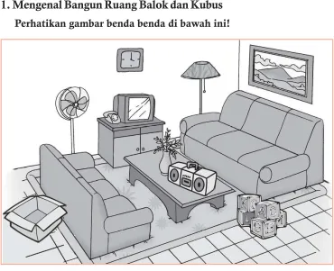 Gambar 8.1. Macam-macam perabot rumah tangga
