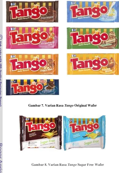 Gambar 8. Varian Rasa Tango Sugar Free Wafer 