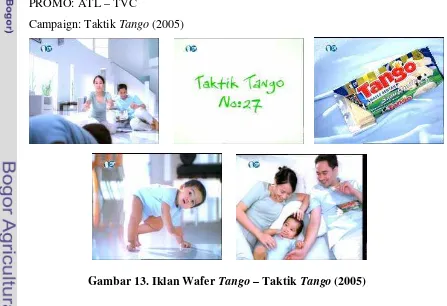 Gambar 13. Iklan Wafer Tango – Taktik Tango (2005) 