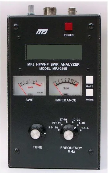 Gambar MFJ HF/VHF SWR Analyzer Model MFJ-259B 