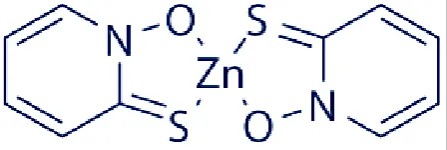 Gambar 1. Struktur kimia zinc pyrithione 