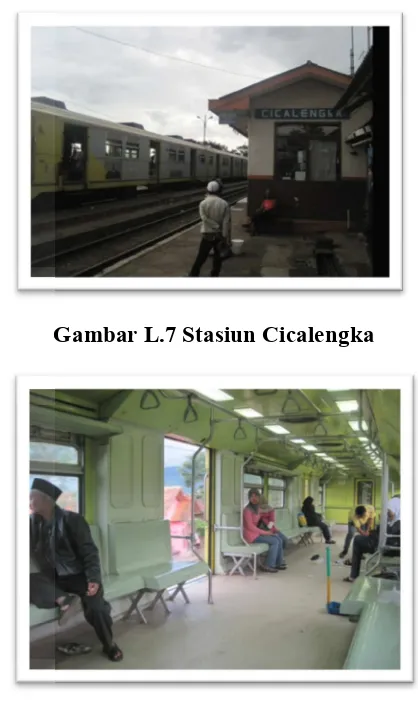 Gambar L.7 Stasiun Cicalengka Gambar L.7 Stasiun Cicalengka Gambar L.7 Stasiun Cicalengka 