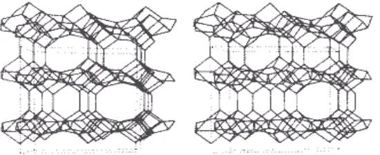 Gambar 1.  Struktur Zeolit 