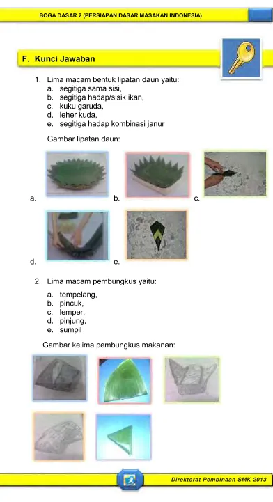 Gambar lipatan daun: