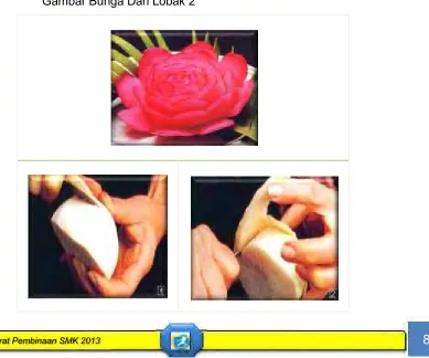 Gambar Bunga Dari Lobak 2