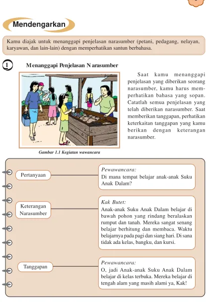 Gambar 1.1 Kegiatan wawancara