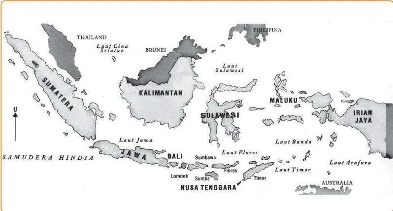 Gambar 2.1 Peta Indonesia