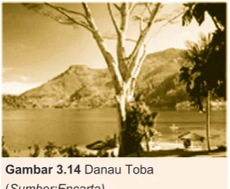 Gambar 3.14 Danau Toba 