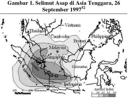 Gambar 1. Selimut Asap di Asia Tenggara, 26 