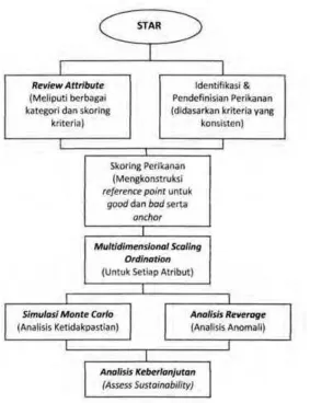 Gambar  6. Elemen Proses Aplikasi Rapfish 