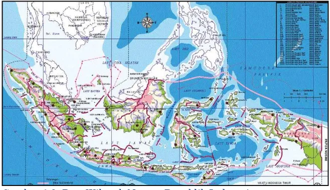 Gambar 1.2: Peta Wilayah Negara Republik IndonesiaSumber: google/images
